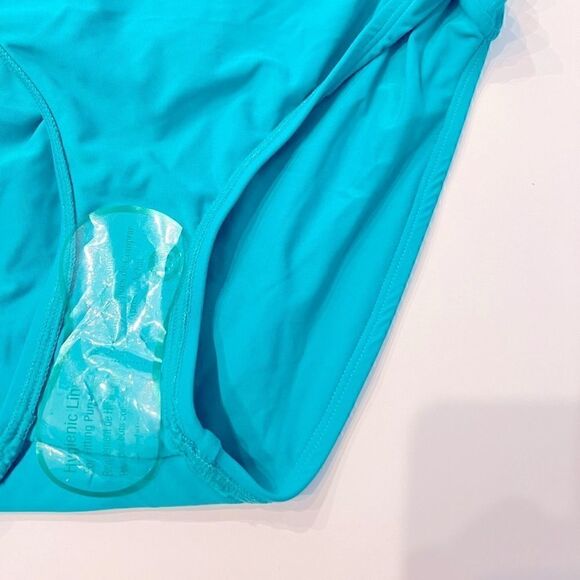 Coco Reef Impulse High-Waist Bikini
Bottoms- Dark Turquoise Rollover swimsuit - Picture 10 of 12